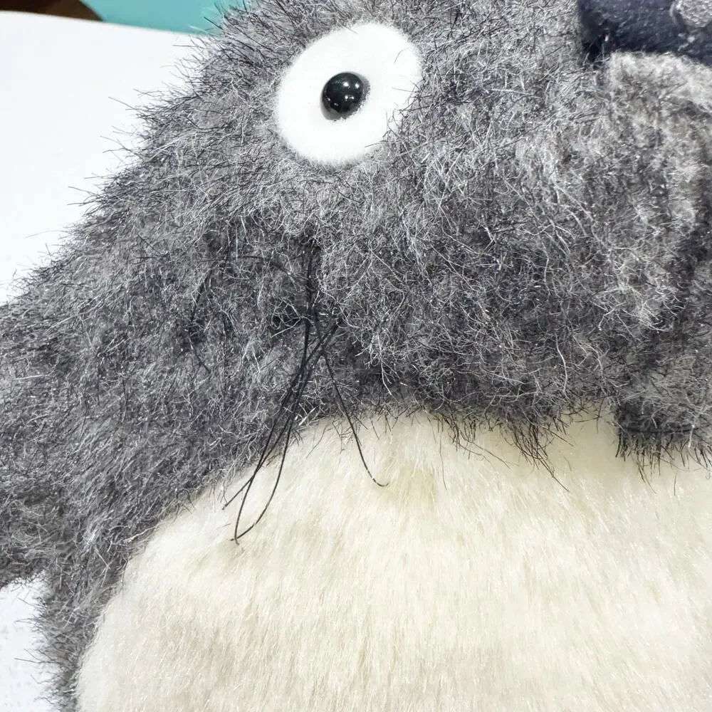 Totoro Plush Toy‎ Gray Sun Arrow Retro 10 Large Ears Soft *No Tags
